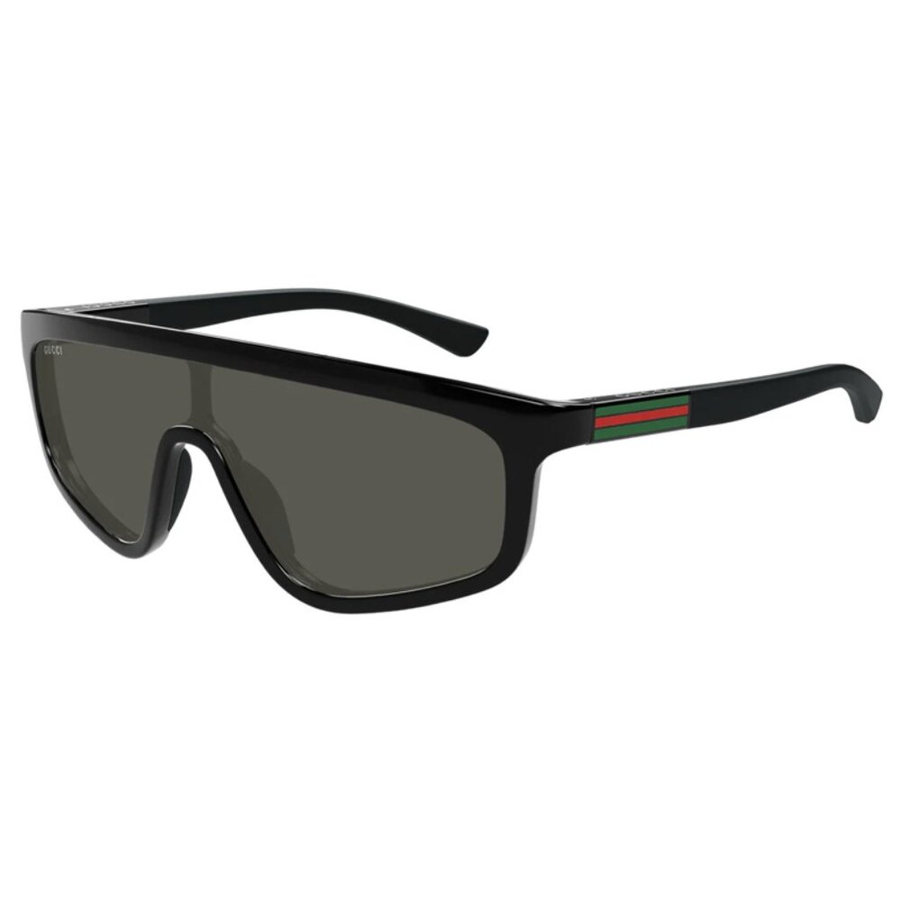 NWT GUCCI SUNGLASSES, SPORT UNISEX BLACK EYEWEAR GUCCI - Picture 1 of 3